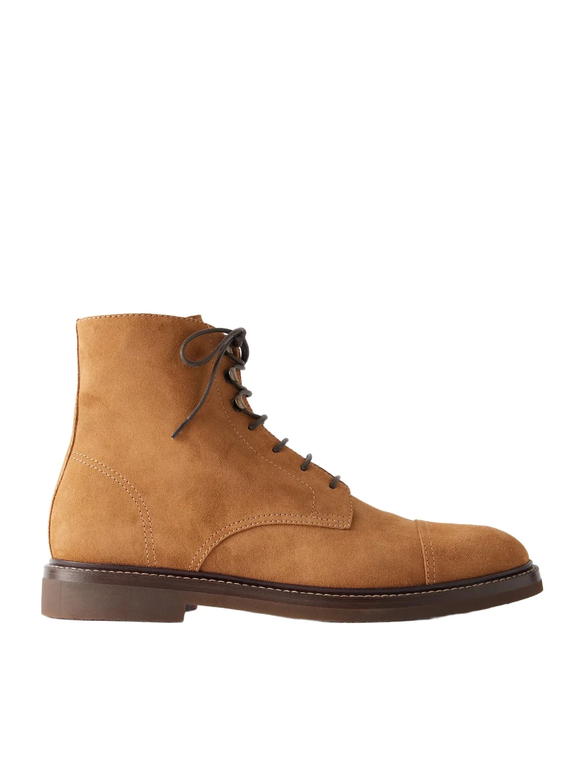 Brunello Cucinelli Suede Lace-Up Boots - Men