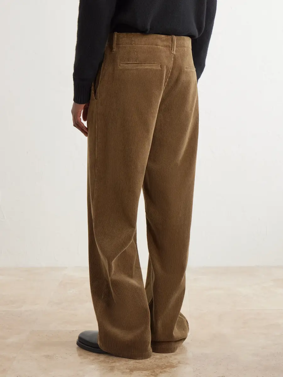 Jil Sander Wide-Leg Cotton-Corduroy Trousers - Men | Thumbnail 4 Jil Sander Wide-Leg Cotton-Corduroy Trousers - Men | Thumbnail 4