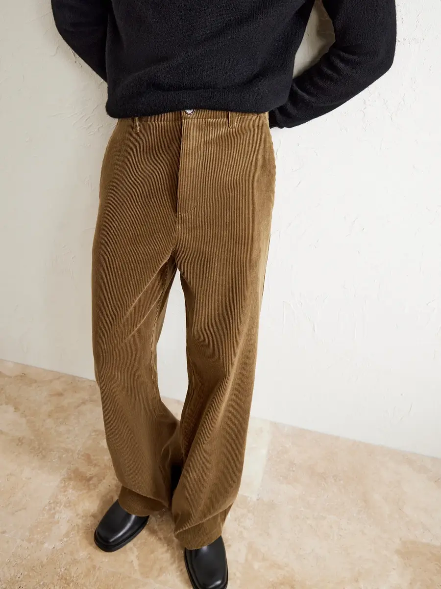 Jil Sander Wide-Leg Cotton-Corduroy Trousers - Men | Thumbnail 5 Jil Sander Wide-Leg Cotton-Corduroy Trousers - Men | Thumbnail 5