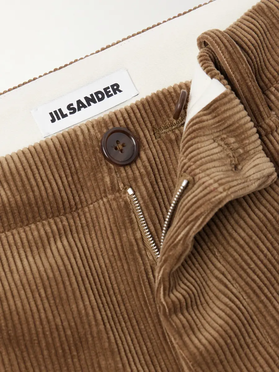 Jil Sander Wide-Leg Cotton-Corduroy Trousers - Men | Thumbnail 6 Jil Sander Wide-Leg Cotton-Corduroy Trousers - Men | Thumbnail 6