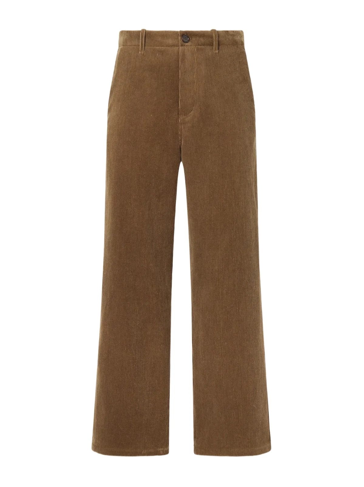 Wide-Leg Cotton-Corduroy Trousers - Men Wide-Leg Cotton-Corduroy Trousers - Men