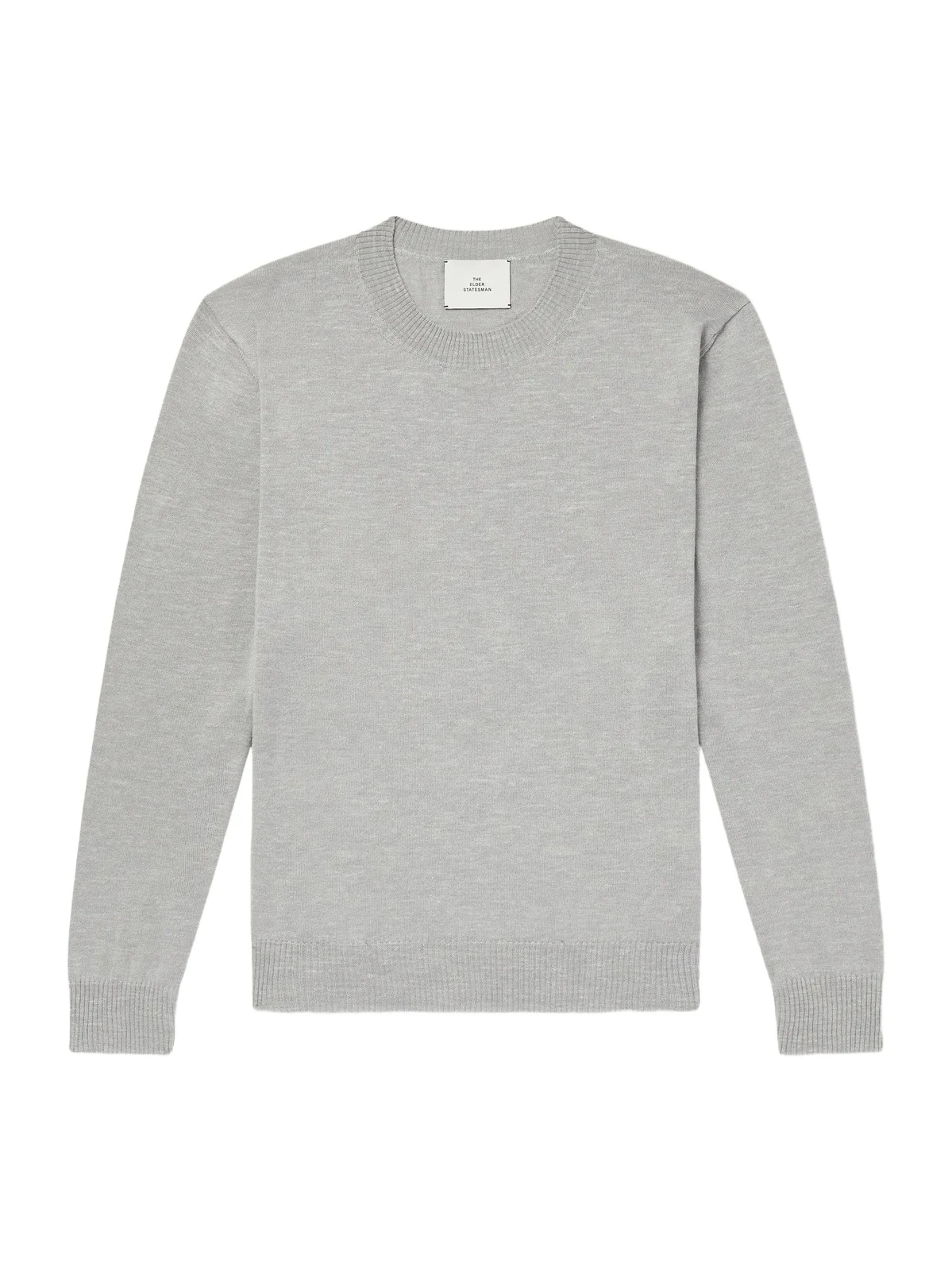 The Elder Statesman Libeccio Wool, Silk and Linen-Blend Sweater - Men