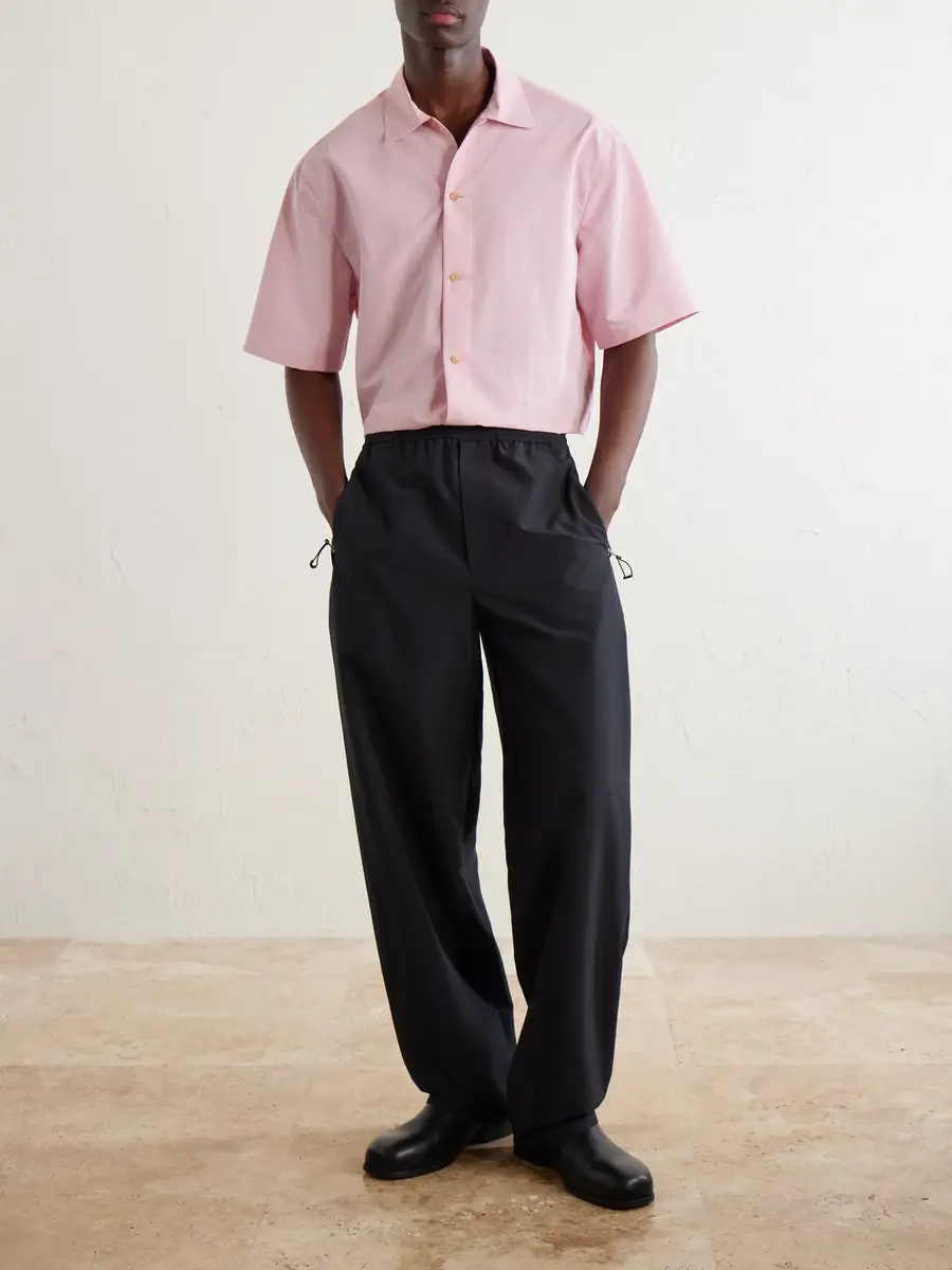 Jil Sander Straight-Leg Shell Trousers - Men | Thumbnail 2 Jil Sander Straight-Leg Shell Trousers - Men | Thumbnail 2