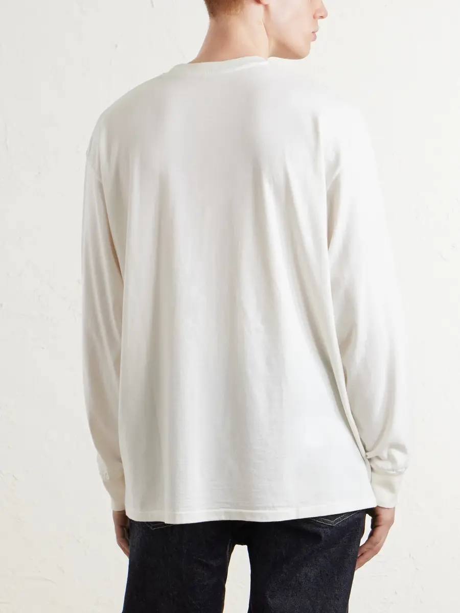 A.PRESSE Cotton and Cashmere-Blend T-Shirt - Men | Thumbnail 4