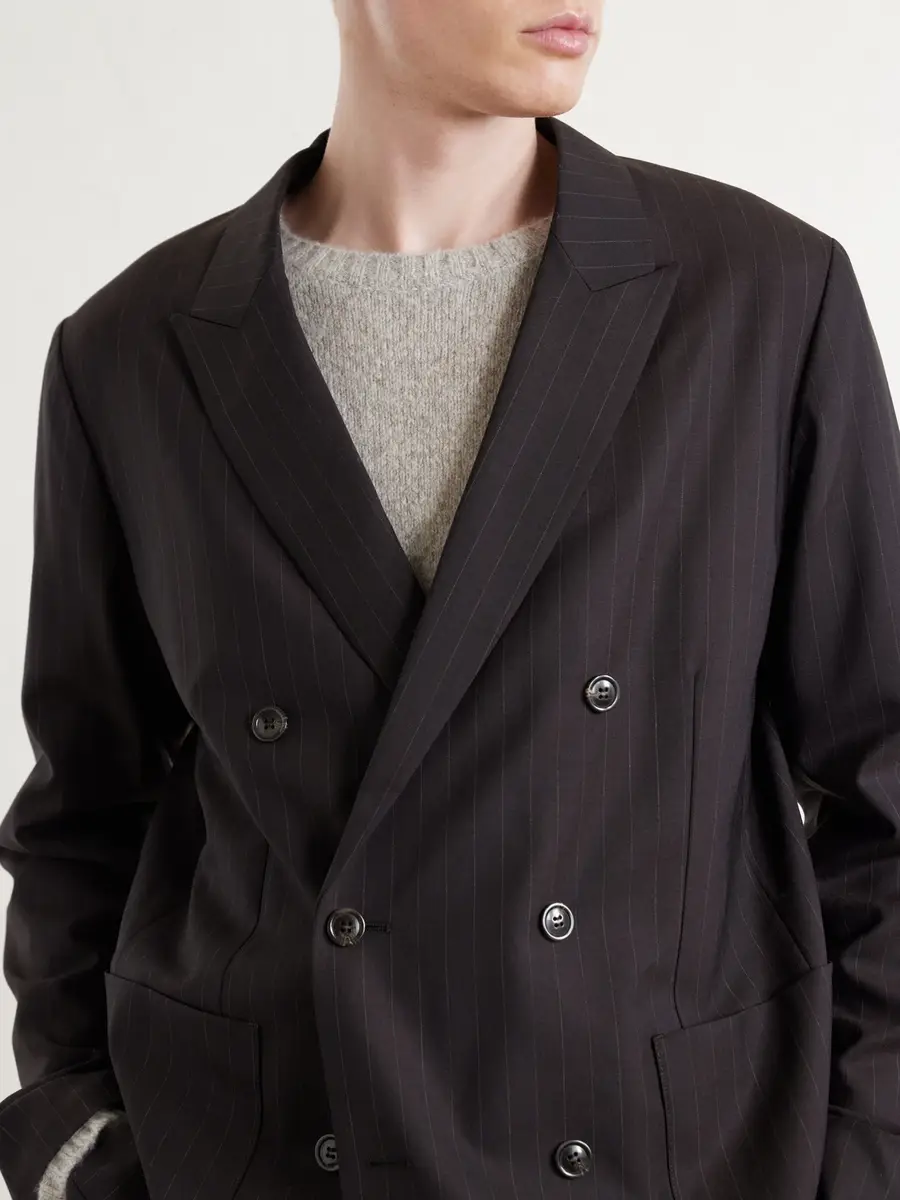 NN07 Jordin 10037 Double-Breasted Woven Blazer - Men | Thumbnail 5 NN07 Jordin 10037 Double-Breasted Woven Blazer - Men | Thumbnail 5