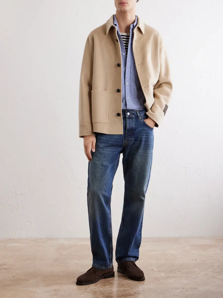 Slowear Felted Wool-Blend Blouson Jacket - Men | Thumbnail 2