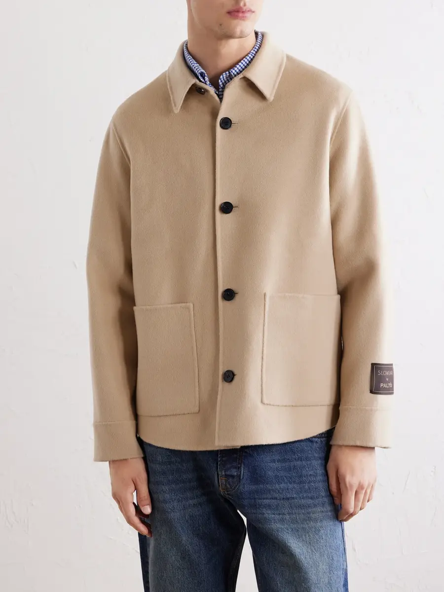 Slowear Felted Wool-Blend Blouson Jacket - Men | Thumbnail 3