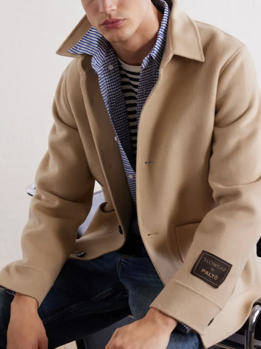 Slowear Felted Wool-Blend Blouson Jacket - Men | Thumbnail 5