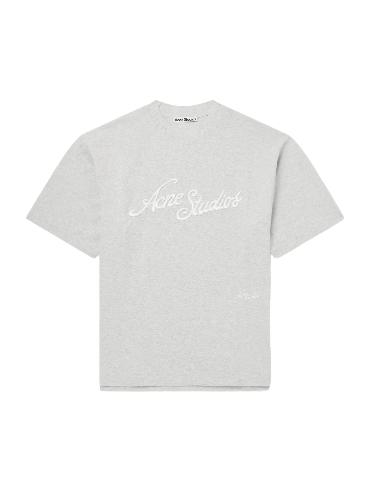 Acne Studios Logo-Embroidered Cotton-Piqué T-Shirt - Men