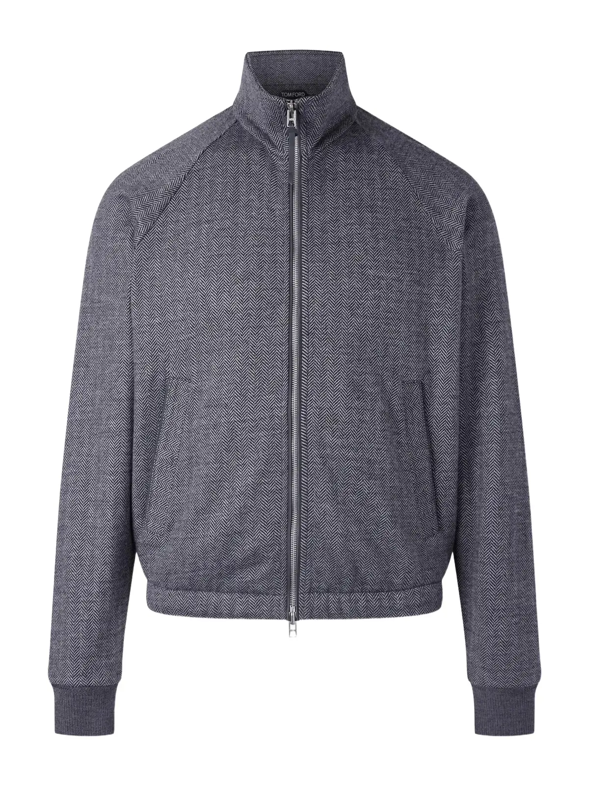 Herringbone Cotton, Wool and Silk-Blend Jacket - Men