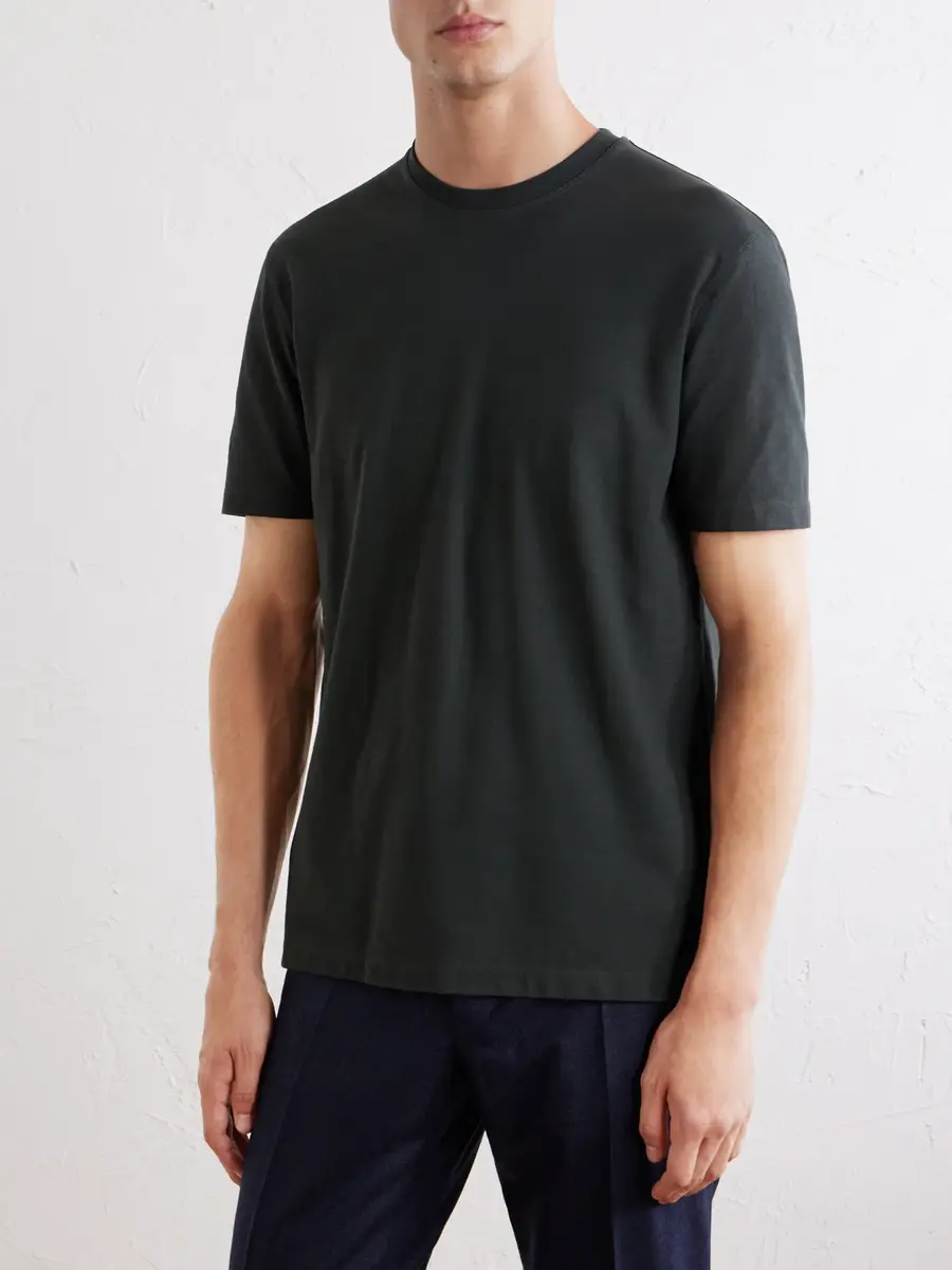 Slowear Zanone Slim-Fit IceCotton Jersey T-Shirt - Men | Thumbnail 3 Slowear Zanone Slim-Fit IceCotton Jersey T-Shirt - Men | Thumbnail 3