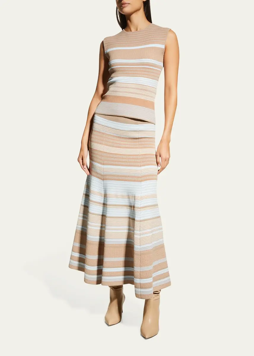 Giorgio Armani Striped Knit Top | Thumbnail 2