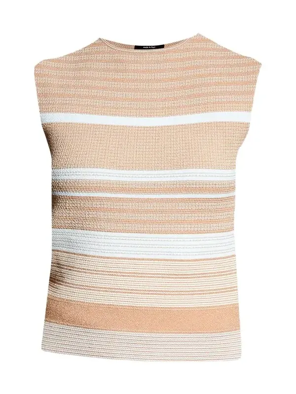 Striped Knit Top