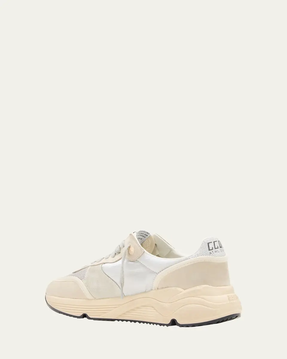 Golden Goose Star Nylon Leather Running Sneakers | Thumbnail 4 Golden Goose Star Nylon Leather Running Sneakers | Thumbnail 4