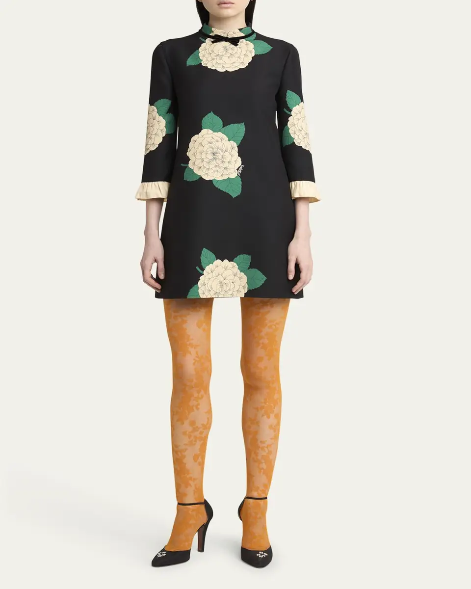 Valentino Garavani Hi Dolly Daisy Embroidered Satin Pumps | Thumbnail 3 Valentino Garavani Hi Dolly Daisy Embroidered Satin Pumps | Thumbnail 3