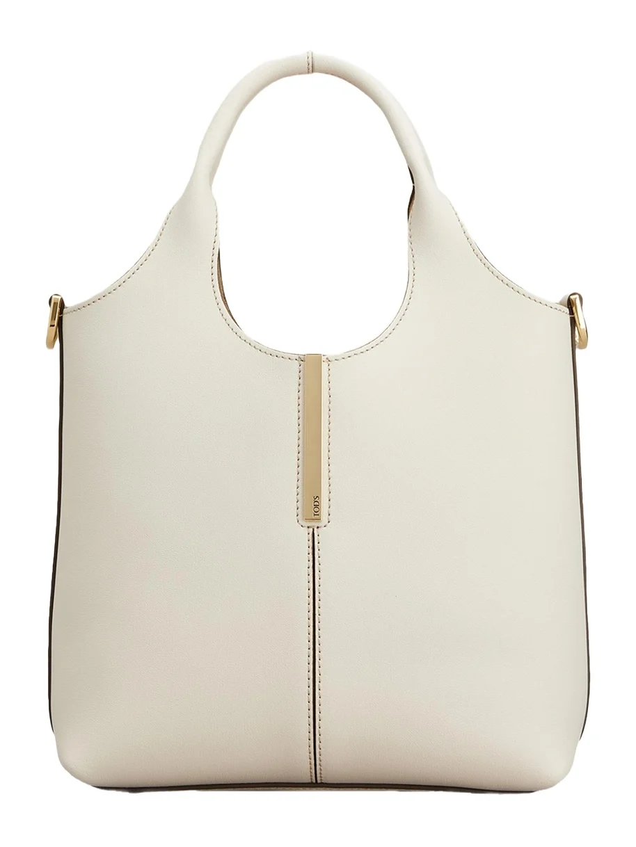 Embellished Leather Shopping Tote Bag Embellished Leather Shopping Tote Bag
