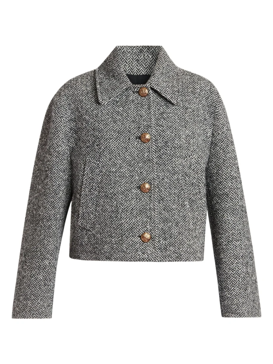 Valentino Garavani Boucle Wool Jacket