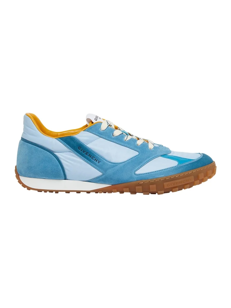 Givenchy Men's New Glide Suede & Nylon Low-Top Sneakers