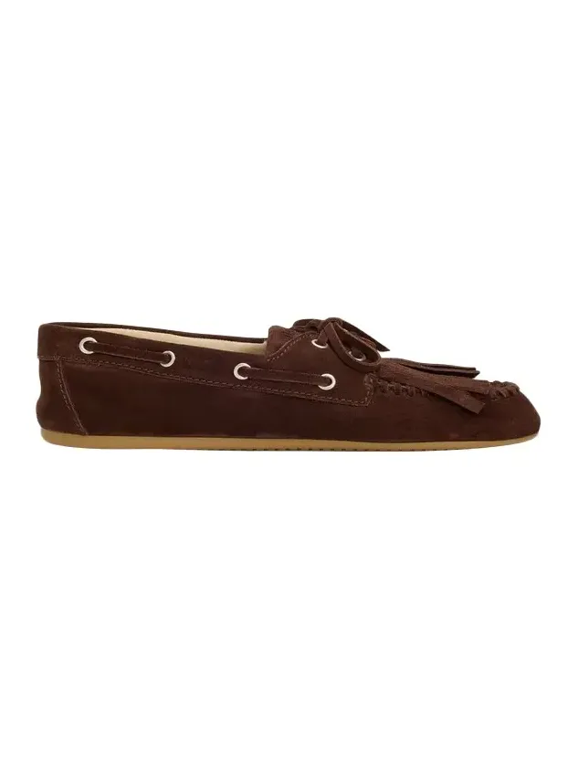 Fringe Suede Moccasin Loafers Fringe Suede Moccasin Loafers