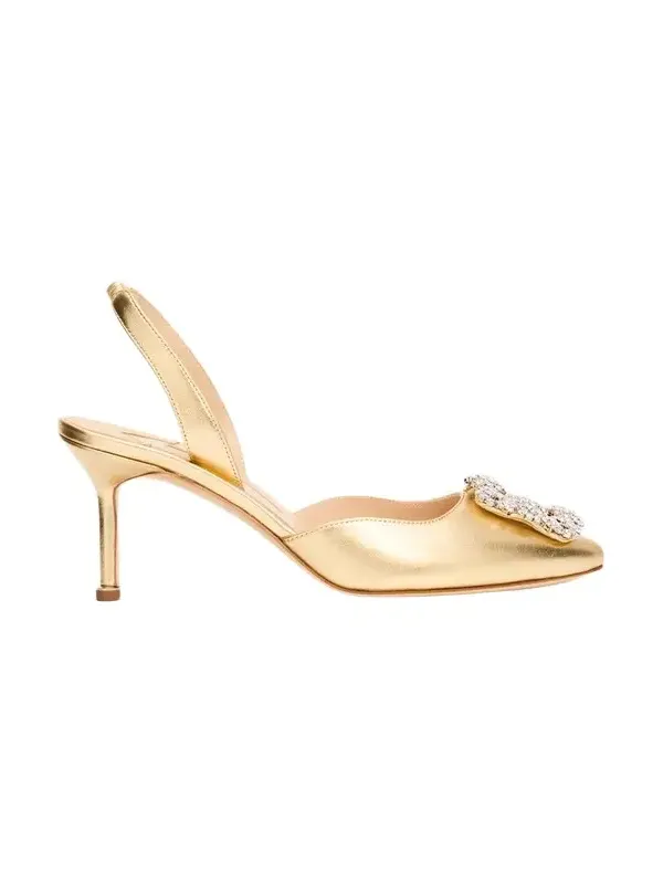90mm BB Metallic Leather Pumps 90mm BB Metallic Leather Pumps