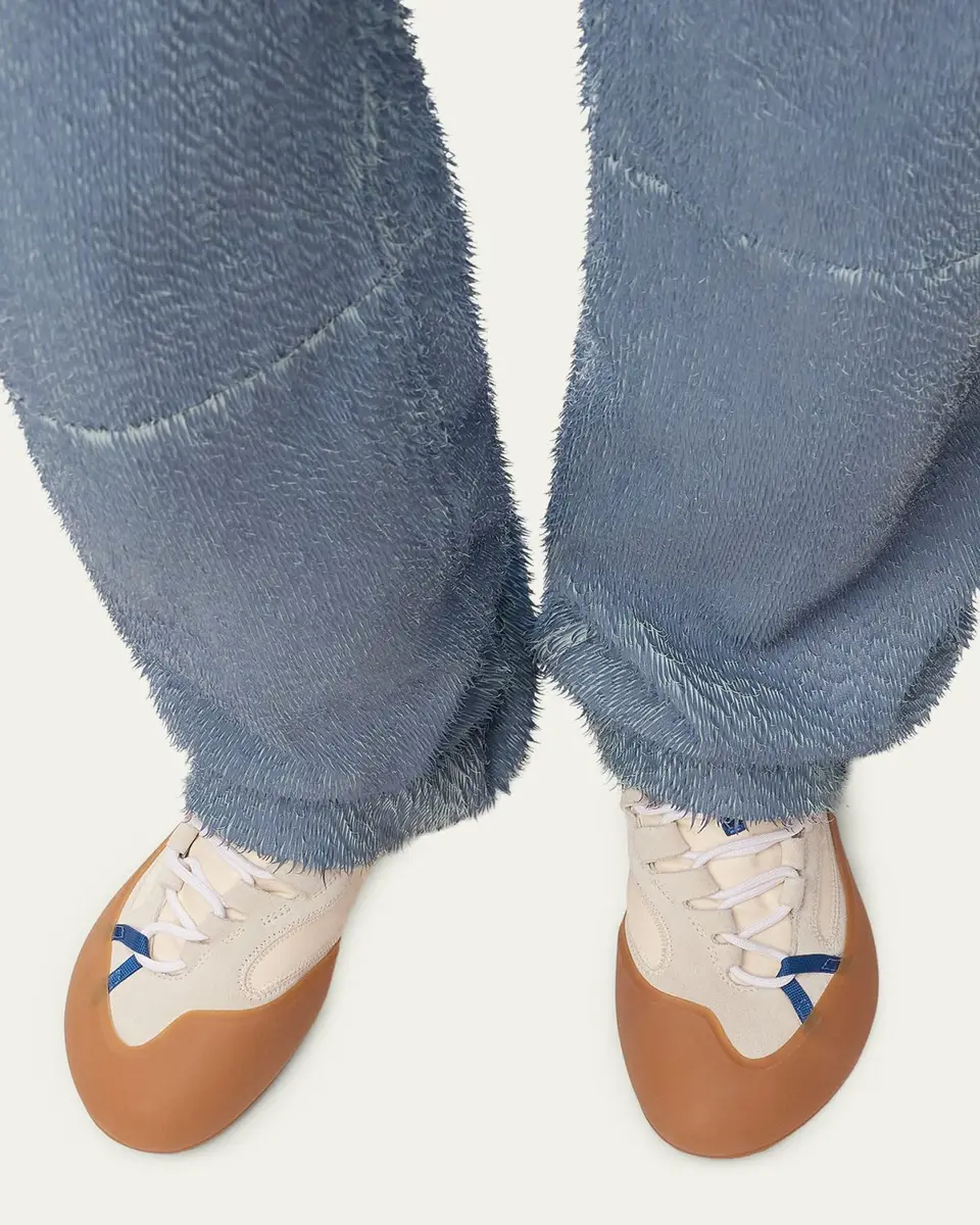 Loewe Grip Nylon and Suede Low-Top Sneakers | Thumbnail 2