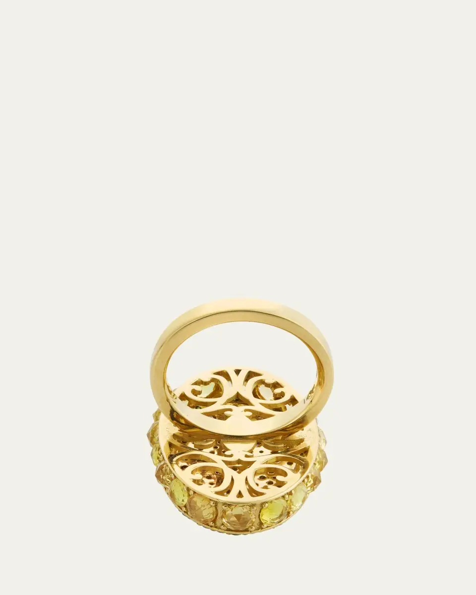 Ileana Makri Secret Garden Ring with Diamonds and Sapphires | Thumbnail 4 Ileana Makri Secret Garden Ring with Diamonds and Sapphires | Thumbnail 4