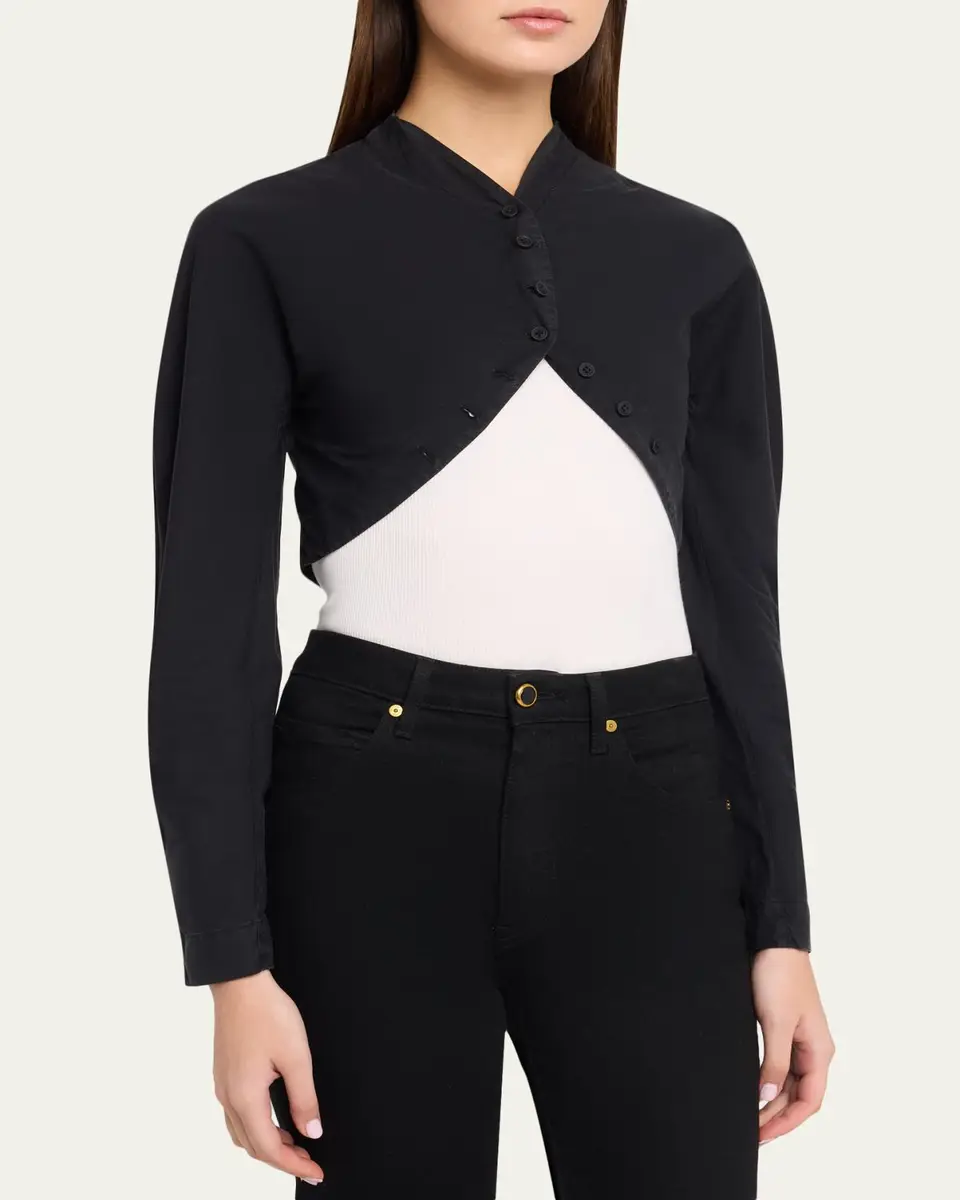 ALL THREE Olivia Poplin Bolero | Thumbnail 4 ALL THREE Olivia Poplin Bolero | Thumbnail 4