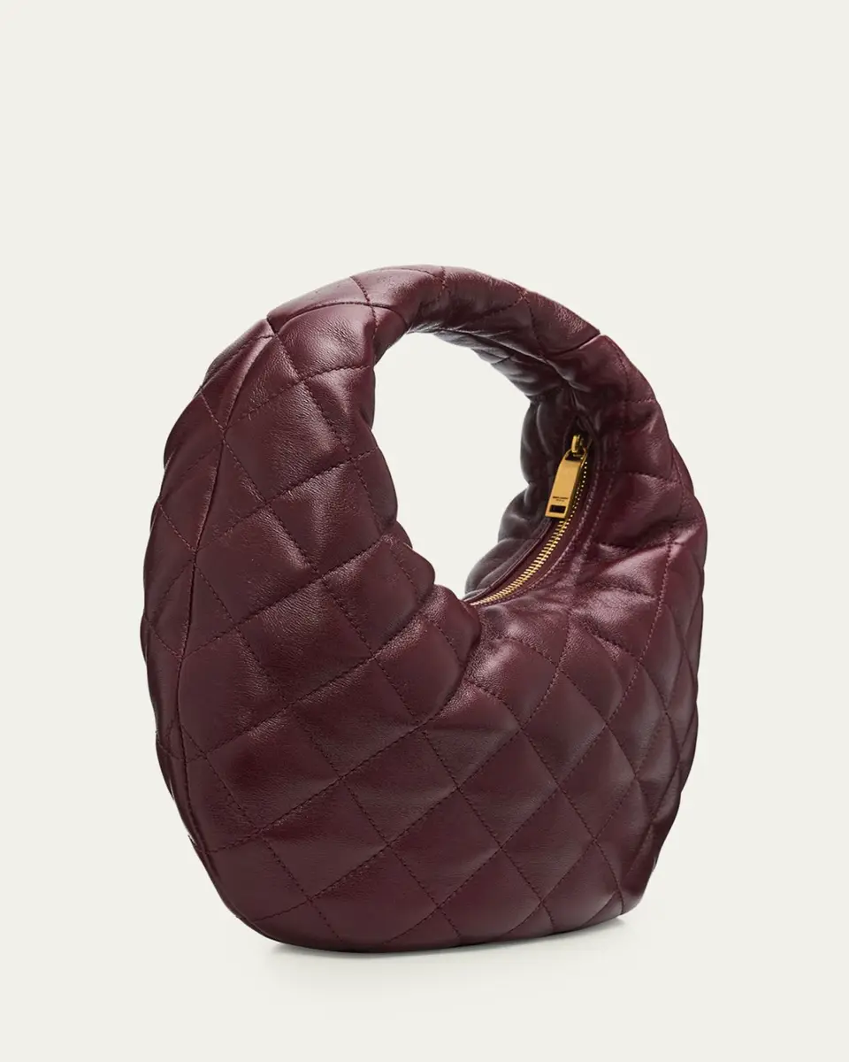 Saint Laurent Icarino YSL Quilted Leather Top-Handle Bag | Thumbnail 3