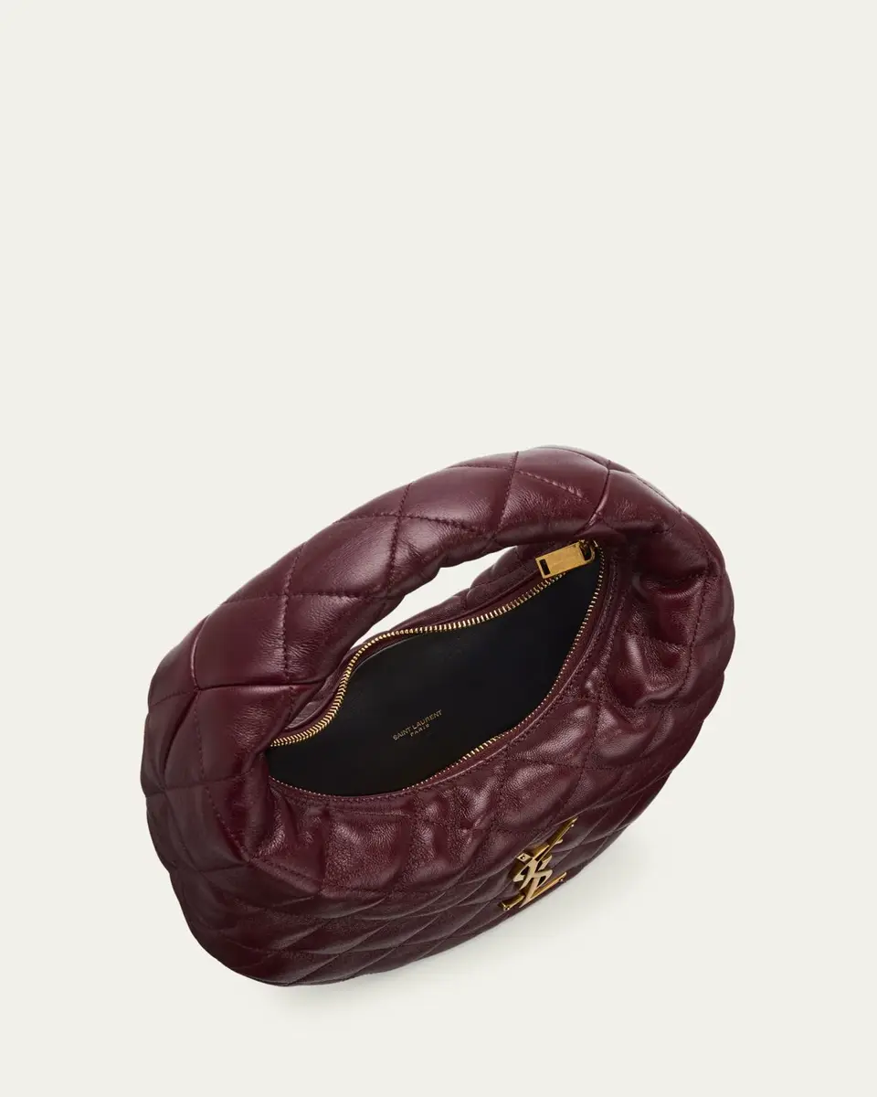 Saint Laurent Icarino YSL Quilted Leather Top-Handle Bag | Thumbnail 4