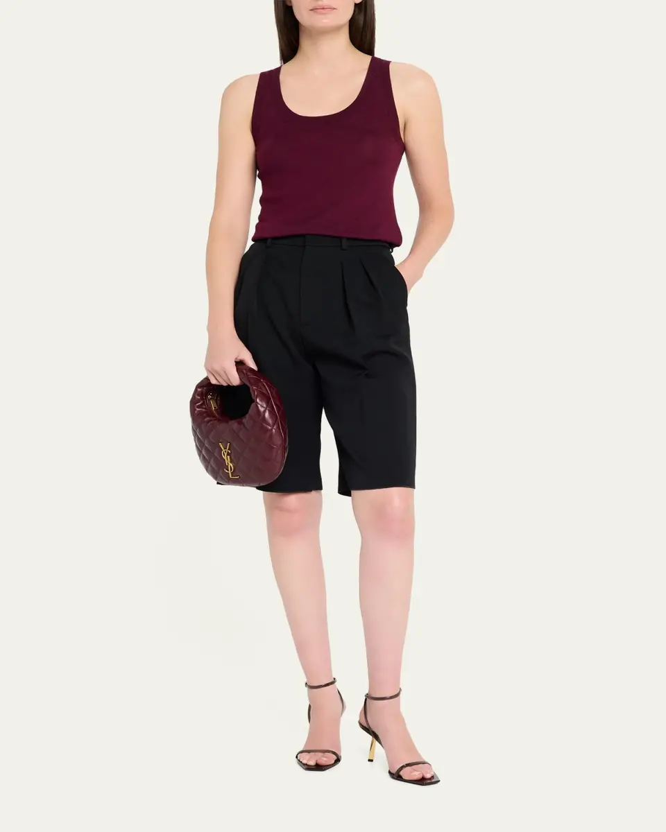 Saint Laurent Icarino YSL Quilted Leather Top-Handle Bag | Thumbnail 5