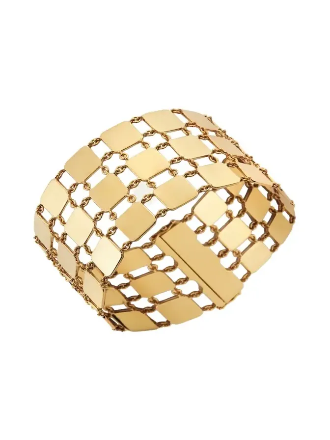 18K Gold Lattice Bracelet 18K Gold Lattice Bracelet