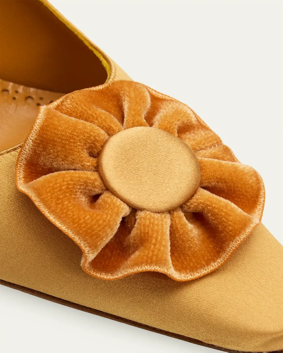 Manolo Blahnik 60mm Fortan Satin Pumps | Thumbnail 3