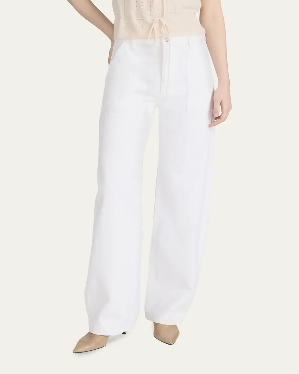 Frame The Bow Cargo Jeans | Thumbnail 4 Frame The Bow Cargo Jeans | Thumbnail 4