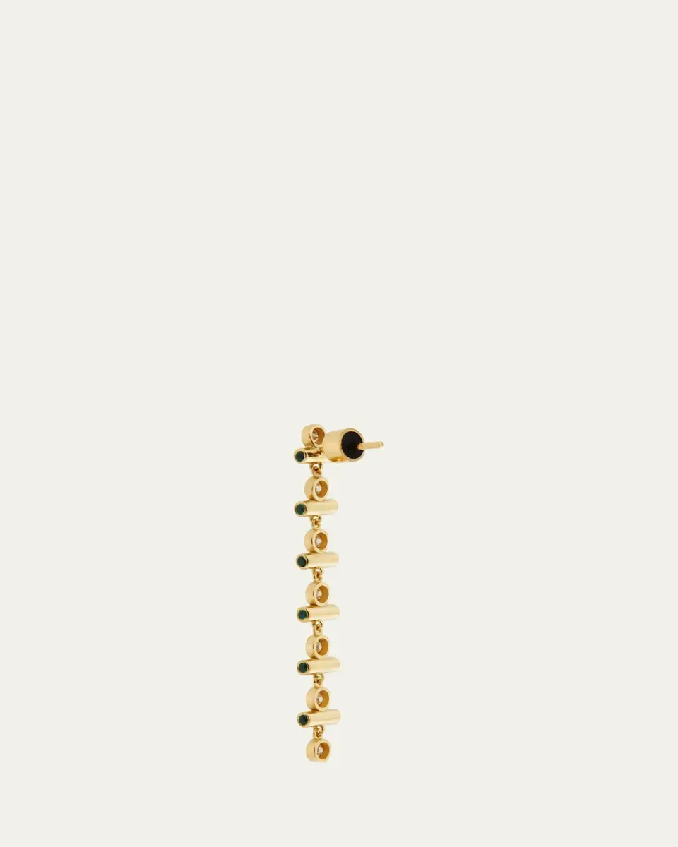 Ileana Makri Emerald Edge Long Earrings | Thumbnail 3
