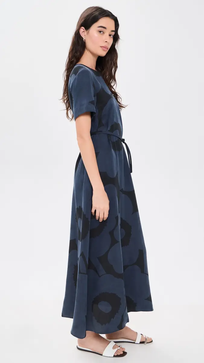 Marimekko Taipale Unikko Midi Dress | Thumbnail 4