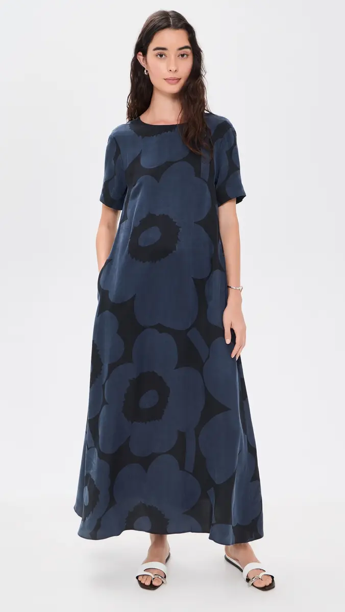 Marimekko Taipale Unikko Midi Dress | Thumbnail 5