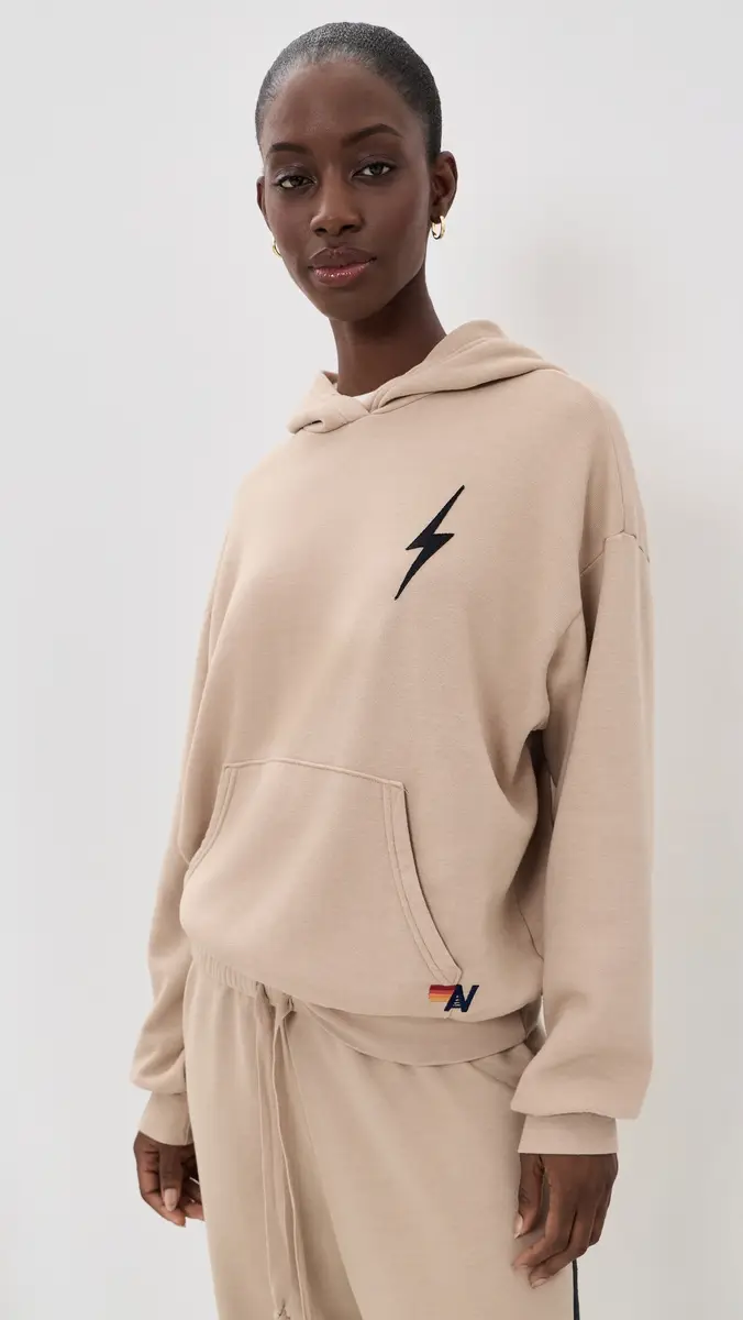 Aviator Nation Relaxed Bolt Stitch Pullover Hoodie | Thumbnail 2 Aviator Nation Relaxed Bolt Stitch Pullover Hoodie | Thumbnail 2