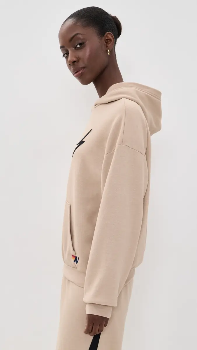 Aviator Nation Relaxed Bolt Stitch Pullover Hoodie | Thumbnail 4 Aviator Nation Relaxed Bolt Stitch Pullover Hoodie | Thumbnail 4