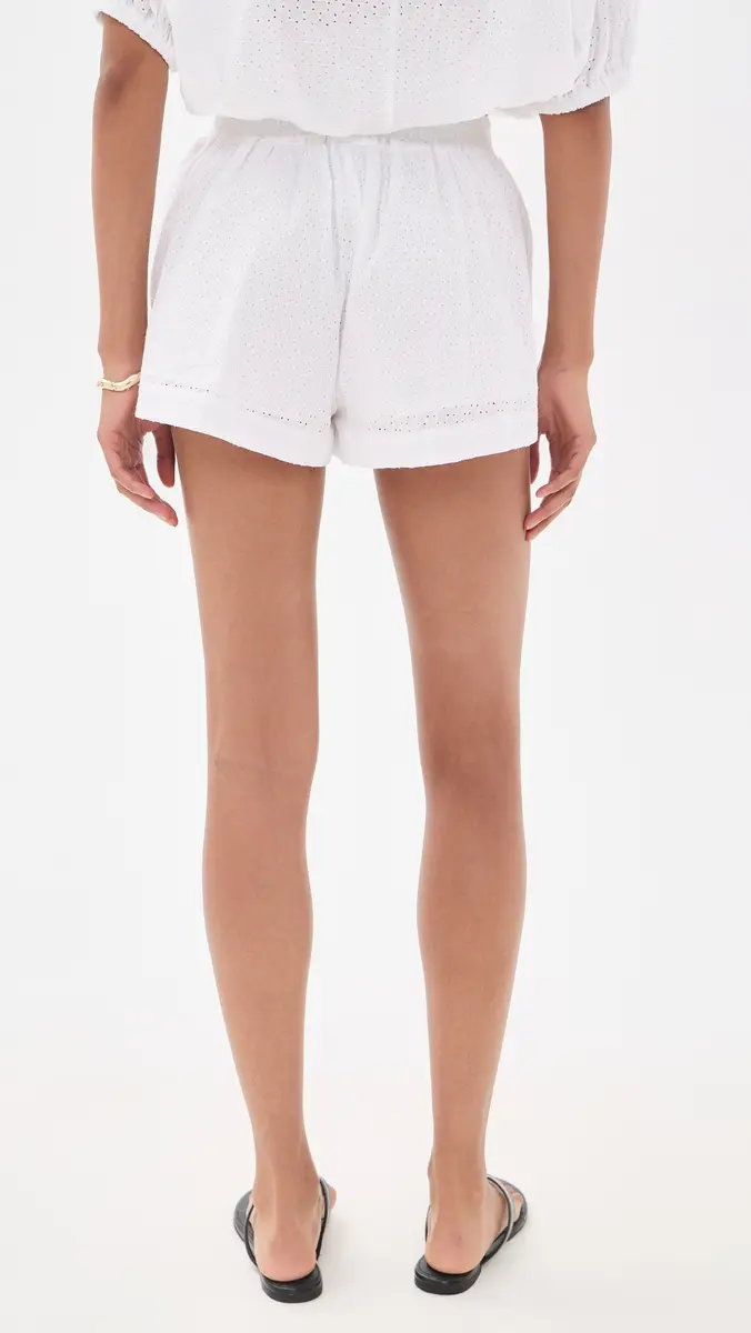 Secular Charlee Birdseye Eyelet Shorts | Thumbnail 3 Secular Charlee Birdseye Eyelet Shorts | Thumbnail 3