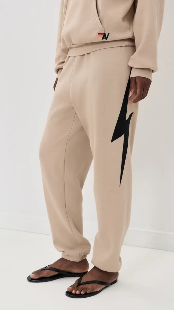 Aviator Nation Bolt Stitch Womens Sweatpants | Thumbnail 2 Aviator Nation Bolt Stitch Womens Sweatpants | Thumbnail 2