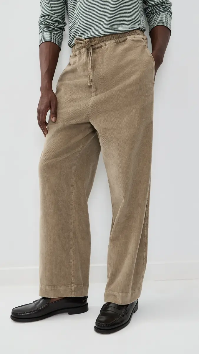 OFFICINE GÉNÉRALE Fernand Washed Corduroy Pants | Thumbnail 2 OFFICINE GÉNÉRALE Fernand Washed Corduroy Pants | Thumbnail 2