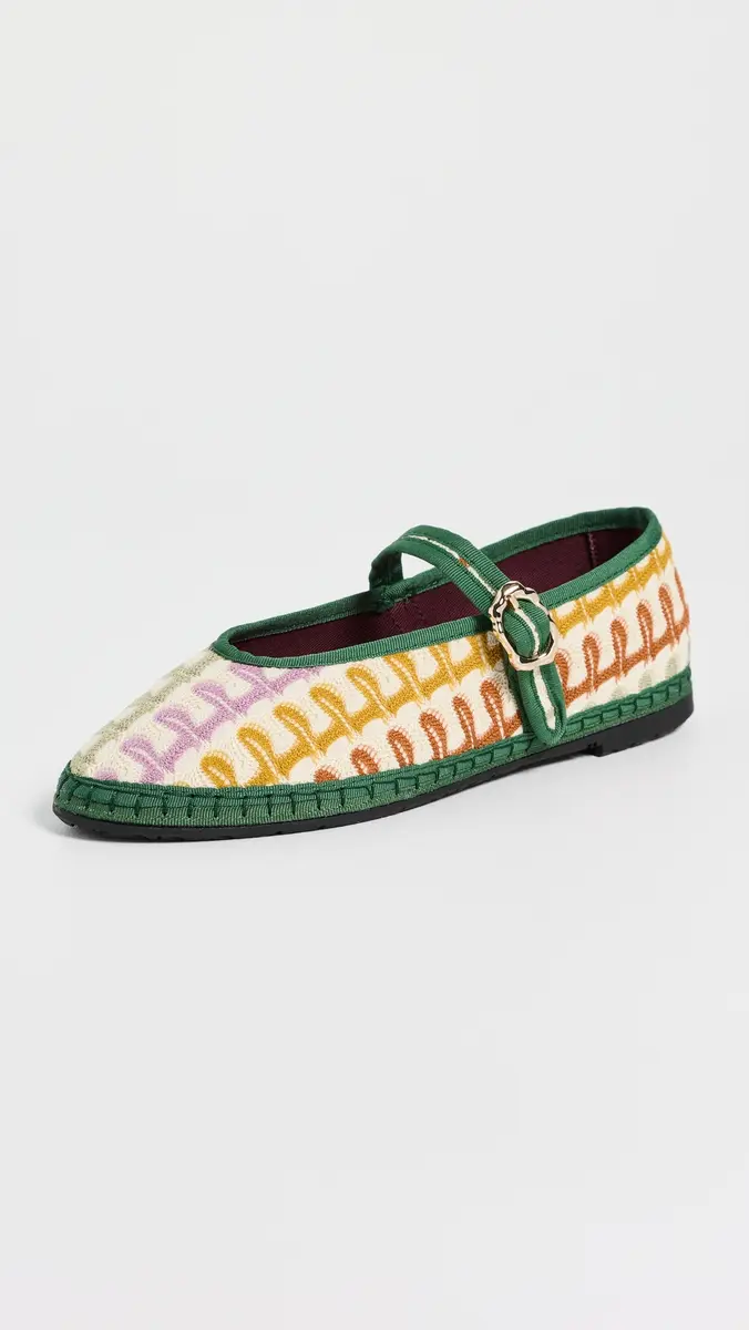 Flabelus Pierre Twist Mary Jane Flats | Thumbnail 2 Flabelus Pierre Twist Mary Jane Flats | Thumbnail 2