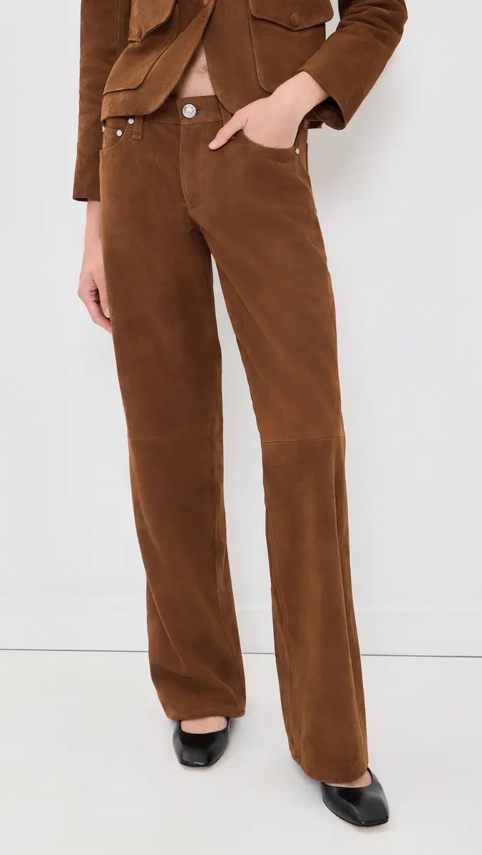 rag & bone Saige Suede Pants | Thumbnail 2 rag & bone Saige Suede Pants | Thumbnail 2