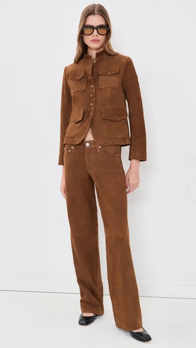 rag & bone Saige Suede Pants | Thumbnail 5 rag & bone Saige Suede Pants | Thumbnail 5