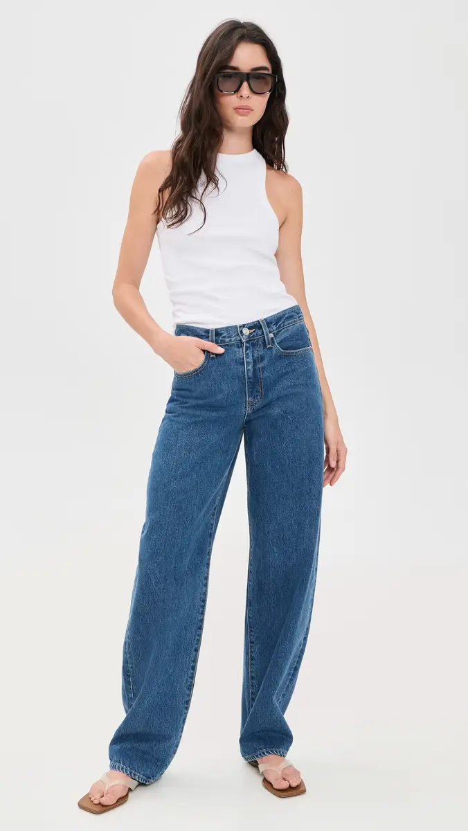 DL1961 High Neck Ribbed Tank | Thumbnail 5