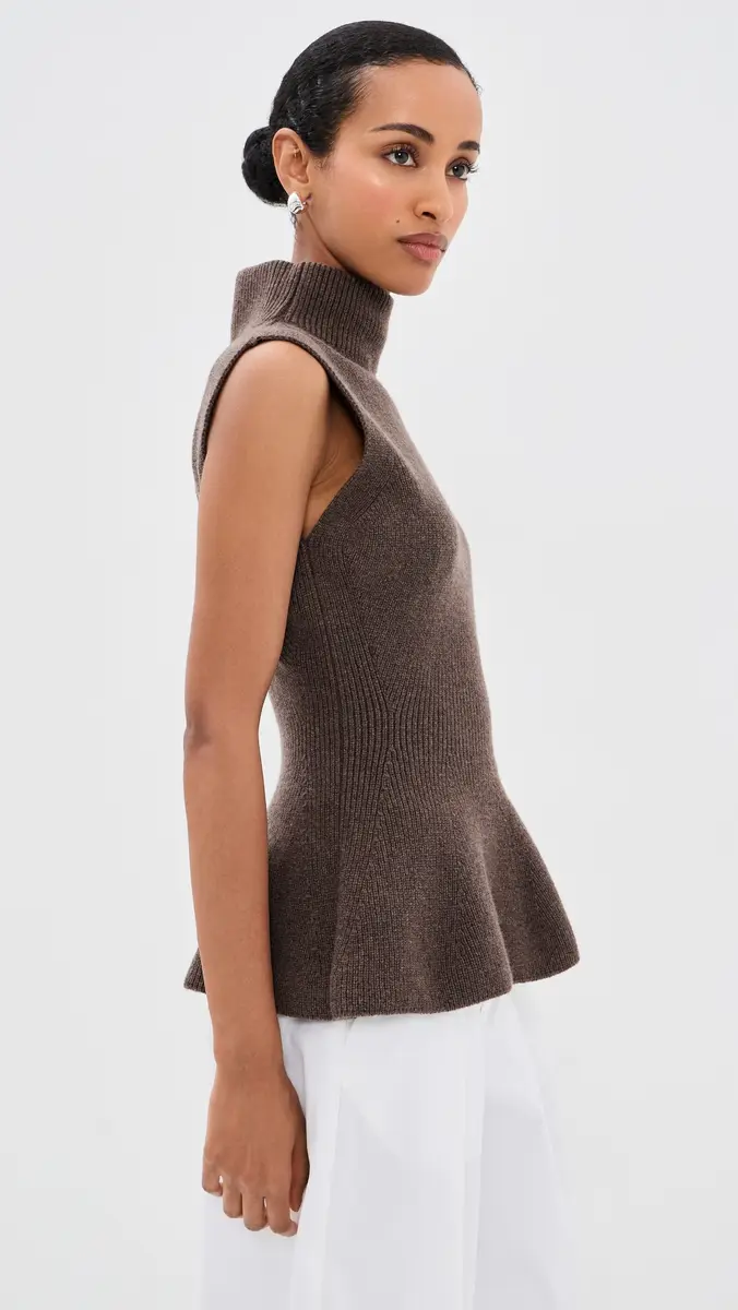 RÓHE Sculptural Sleeveless Knitted Top | Thumbnail 4 RÓHE Sculptural Sleeveless Knitted Top | Thumbnail 4