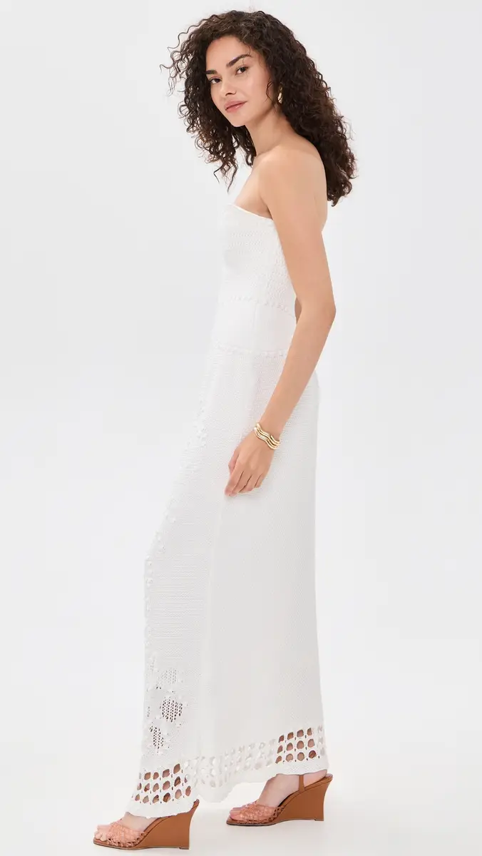 Farm Rio Palm Tree Knit Midi Dress | Thumbnail 4 Farm Rio Palm Tree Knit Midi Dress | Thumbnail 4