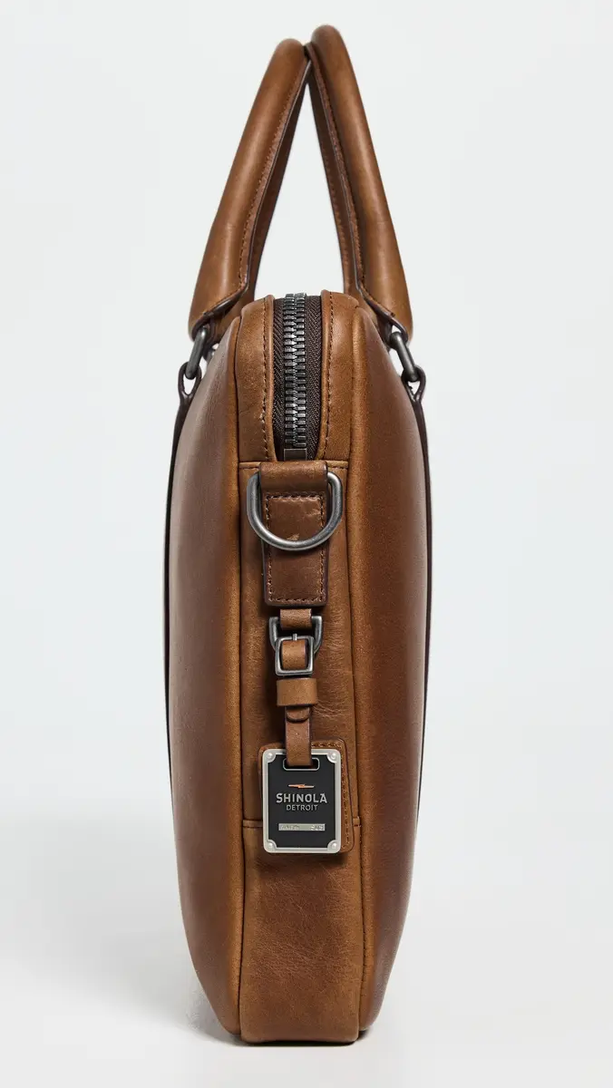 Shinola Navigator Leather Briefcase | Thumbnail 5 Shinola Navigator Leather Briefcase | Thumbnail 5
