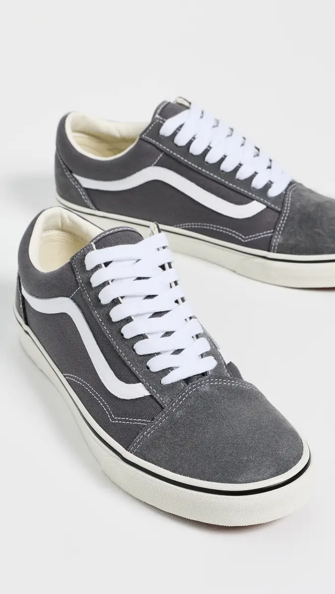 Vans Old Skool Sneakers Duck Canvas Pewter | Thumbnail 4 Vans Old Skool Sneakers Duck Canvas Pewter | Thumbnail 4