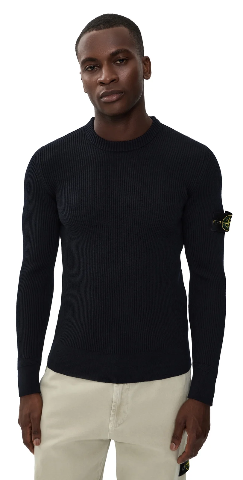 Rib Crew Neck Sweater Rib Crew Neck Sweater